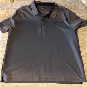 Under Armour Men's Charcoal Polo Shirt